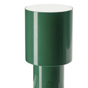 IKEA SPETSBOJ Table Lamp Dimmable Green 9"